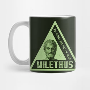 Thales of Miletus Green Mug